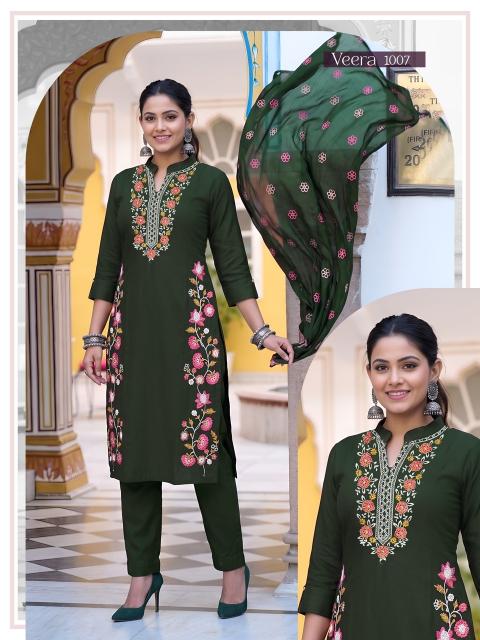 Desi kudi veera 3 pcs kurtis singles wholesale
